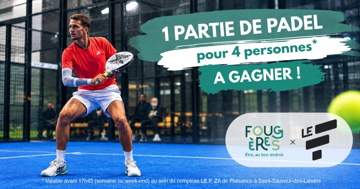 1 partie de padel pour 4(6)